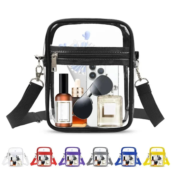 Clear Crossbody Bag Stadium Approved See Through Purse