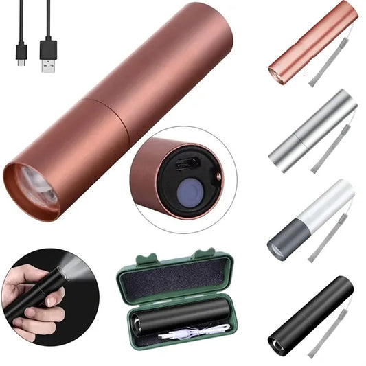 Portable Rechargeable Mini Led Flashlight High Brightness