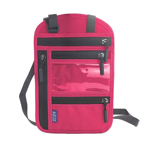 RFID Neck Passport Holder