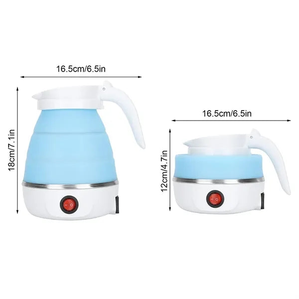 Small Portable Folding Electric Travel Kettle Water Boiler
