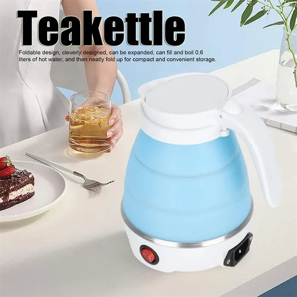 Small Portable Folding Electric Travel Kettle Water Boiler