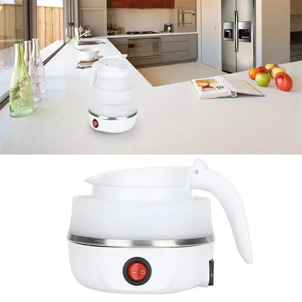 Small Portable Folding Electric Travel Kettle Water Boiler