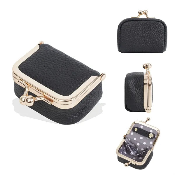 Genuine Leather Mini Jewelry Case