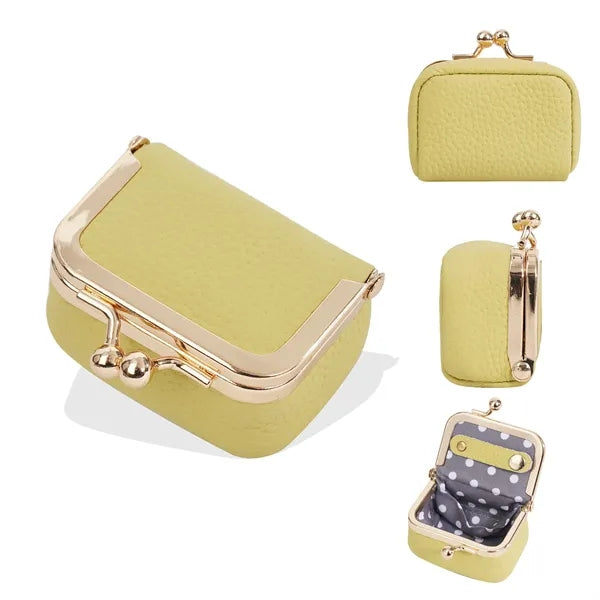 Genuine Leather Mini Jewelry Case