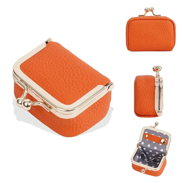 Genuine Leather Mini Jewelry Case