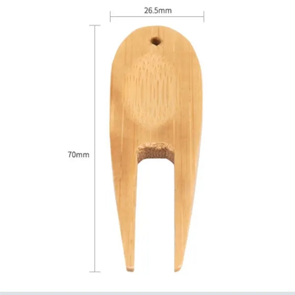 Bamboo Golf Greenkeeper Tool Grass & Mark Repairer