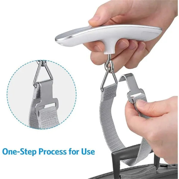 High Precision Luggage Scale Digital Display 110lb Capacity