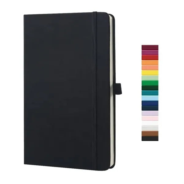 5 x 8 Inch Strap Bound Notebook with Pen