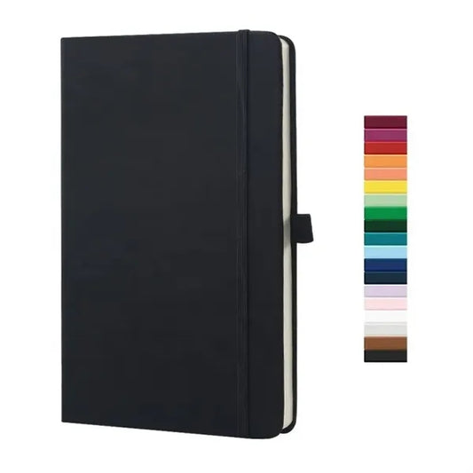 5 x 8 Inch Strap Bound Notebook with Pen