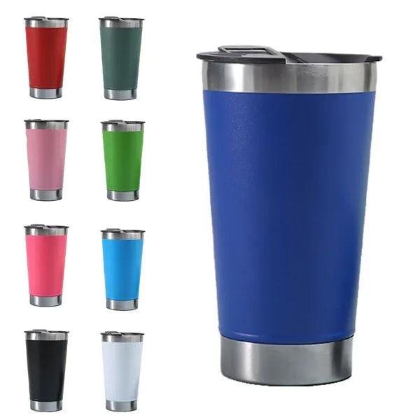 Stainless Steel Beer Mug with Bottle Opener,Keep cold or Hot
