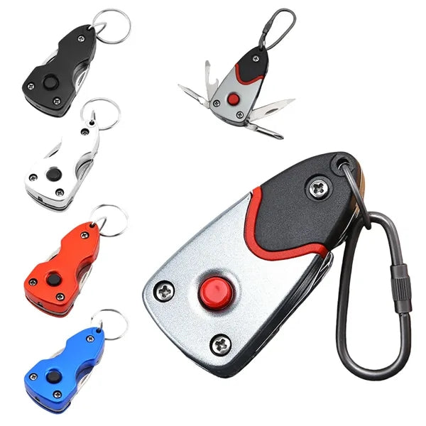 Outdoor KeychainMulti-function Tools with Screwdriver