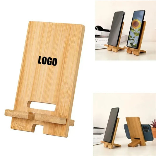 Eco-Friendly Bamboo Wood Phone Stand Holder