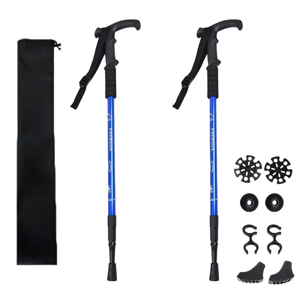 Walking Sticks Trekking Poles Adjustable Lightweight