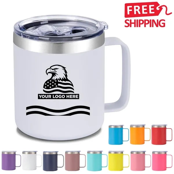 Stainless Steel Insulated Coffee Mug 12oz