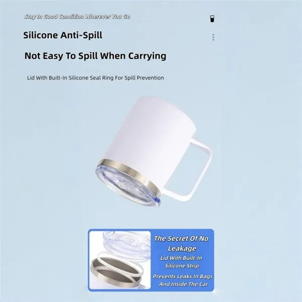 Stainless Steel Insulated Coffee Mug 12oz