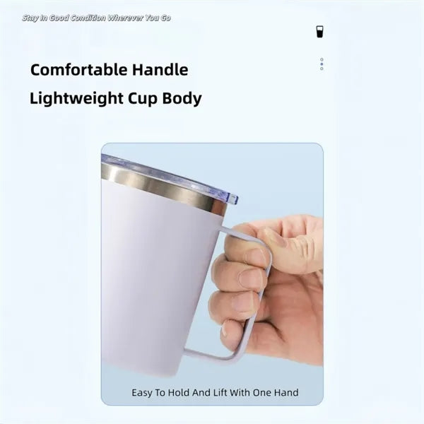 Stainless Steel Insulated Coffee Mug 12oz