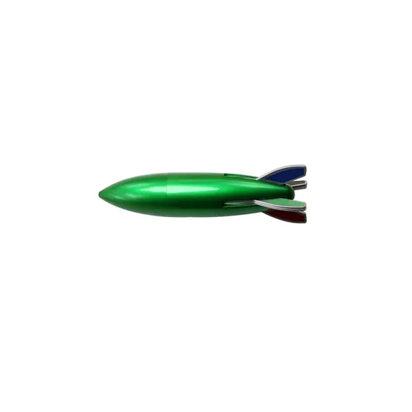 4 Colors Rocket Shaped Pen