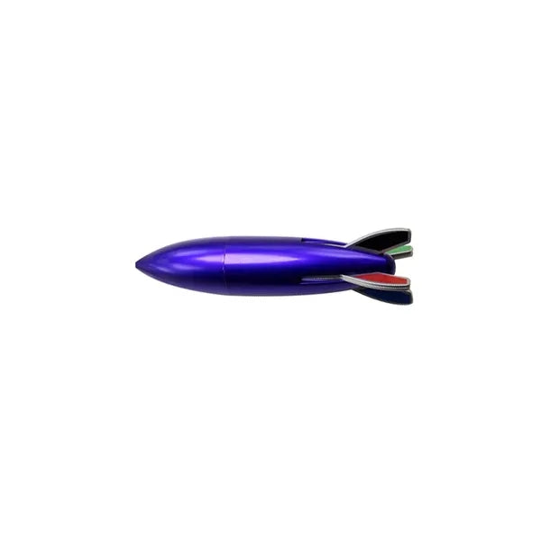 4 Colors Rocket Shaped Pen