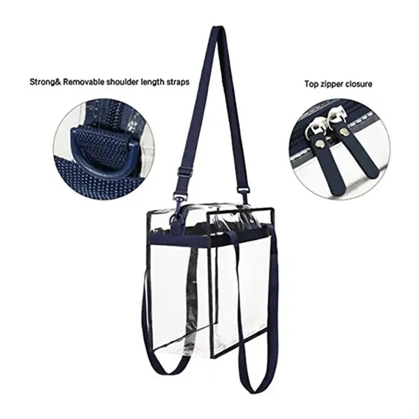 Clear Tote bags Stadium Approved