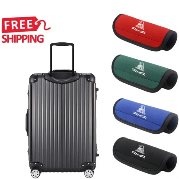 Soft Luggage Handle Wrap Travel Grip Cover Tag IDs