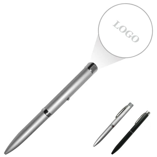 Metal LED Projector Pen, Light-Up Pen