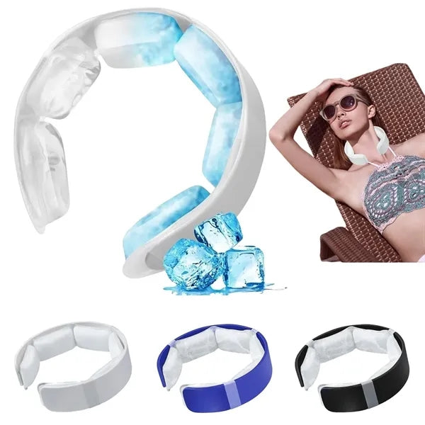 Neck Cooling Tube Ice Ring for Hot Weather