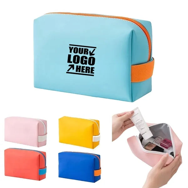 Waterproof Macaron colored Portable Toiletry Bag