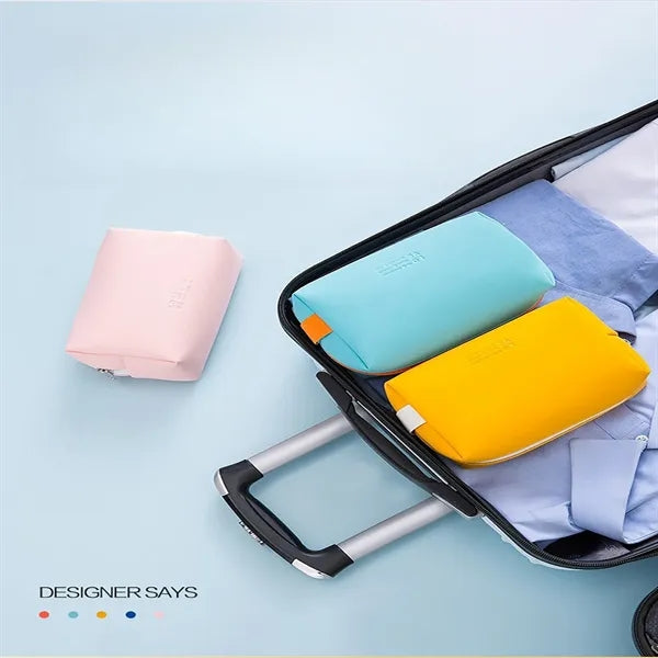 Waterproof Macaron colored Portable Toiletry Bag