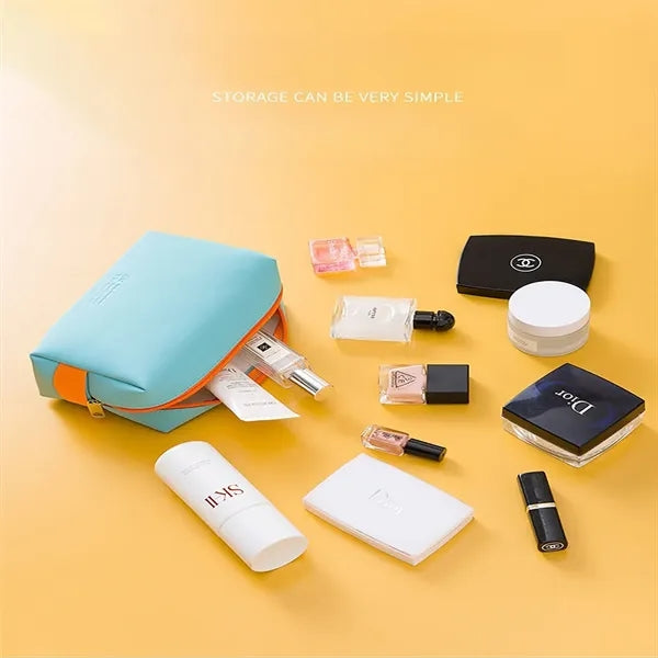 Waterproof Macaron colored Portable Toiletry Bag