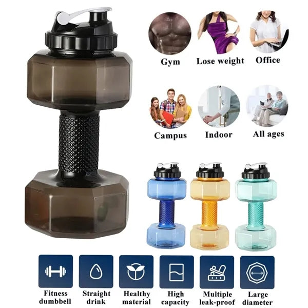 Dumbbell Workout Portable Weight Water Bottles