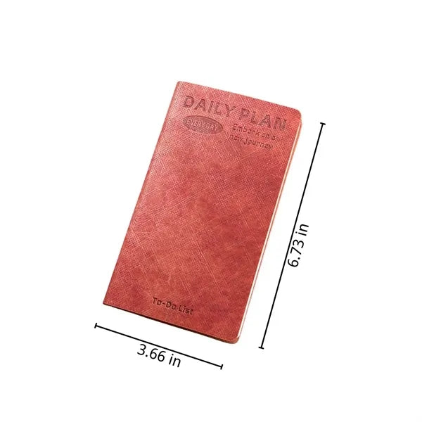 Eco-friendly daily organization planner notebook