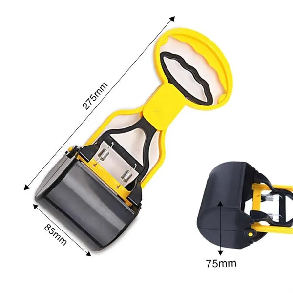 Portable Pooper Scooper with Long Handle for Easy Pick-Up