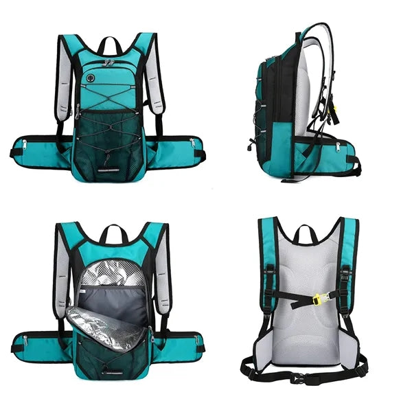 Outdoor Waterproof Cycling Rucksack with 2L Water Bag