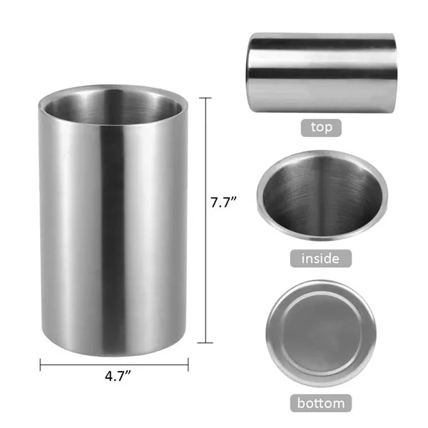 Stainless Steel Wine Champagne Beer Chiller Ice Bucket