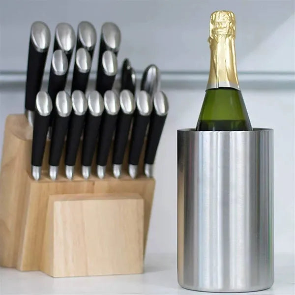 Stainless Steel Wine Champagne Beer Chiller Ice Bucket