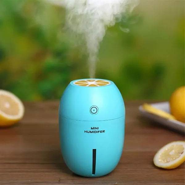 Compact Luminous USB Humidifier in Four Colors Versatile Use