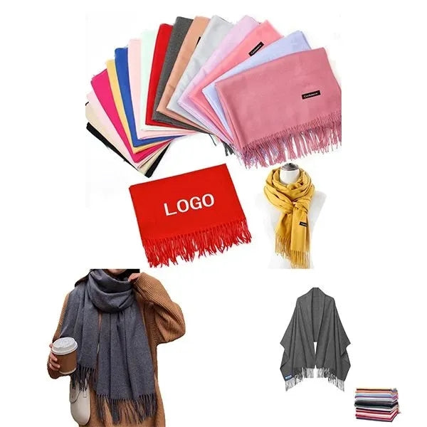 Soft Cashmere Pashmina Solid Shawl Wrap Scarf