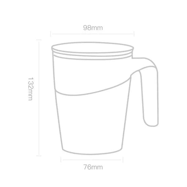 Insulated Mug with Leak-Proof Lid and Non-Slip Suction Base