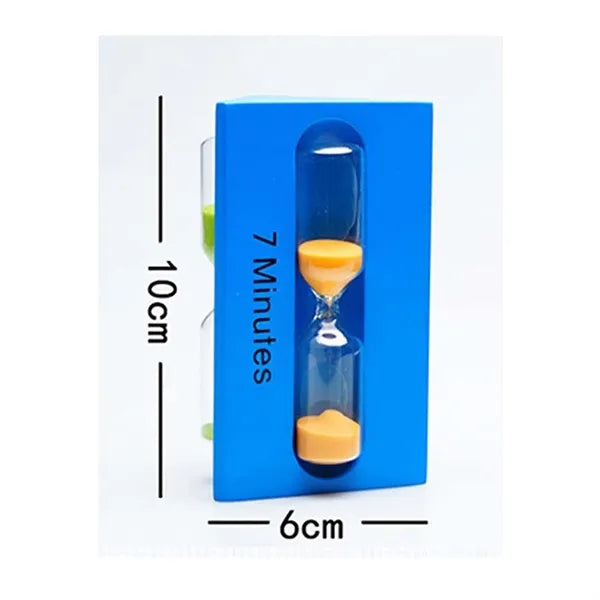 Wooden Hourglass Timer Set for Efficient Time Management