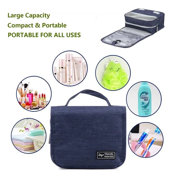 Hanging Portable Water-resistant Travel Toiletry Bag