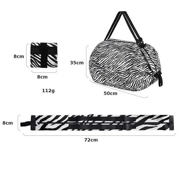 Eco-Friendly Large Washable Waterproof Shopping Tote Bag