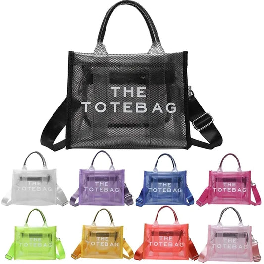 Waterproof PVC Tote Bag Large Capacity Organized