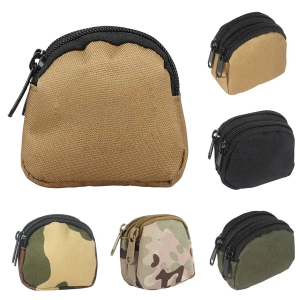 Premium Waterproof Coin Purse Keychain Multi-Compartment