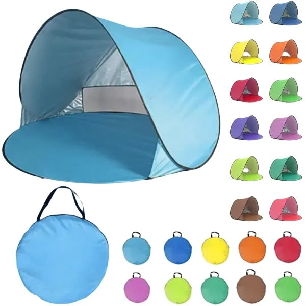 Portable Pop Up Beach Tent Quick Set up Sun Shade Shelter