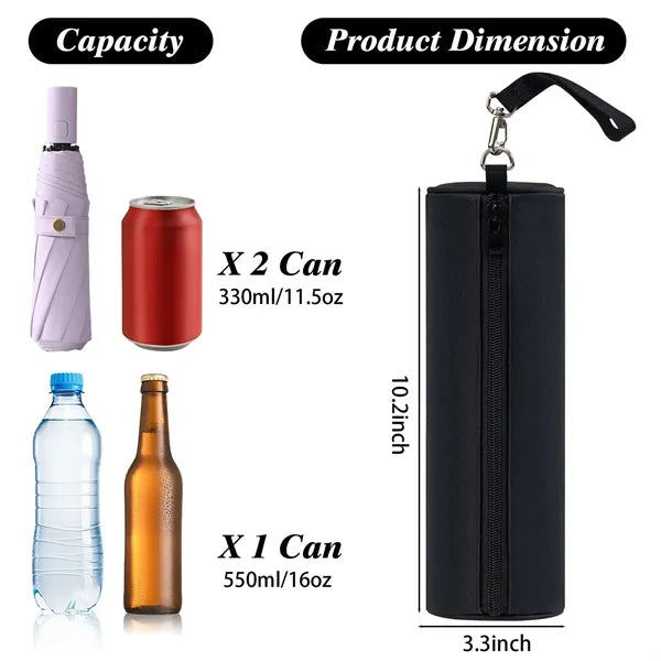 Golf Cooler Beer for Bag Beverage Sleeve Accessories