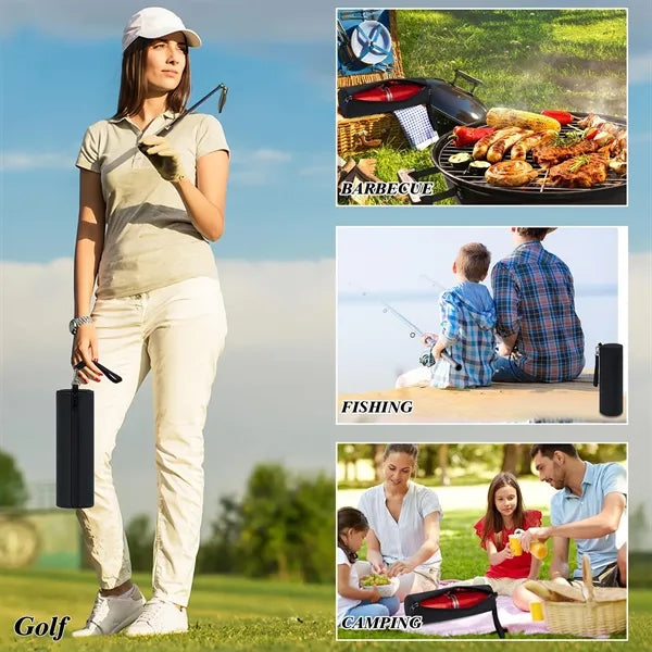 Golf Cooler Beer for Bag Beverage Sleeve Accessories