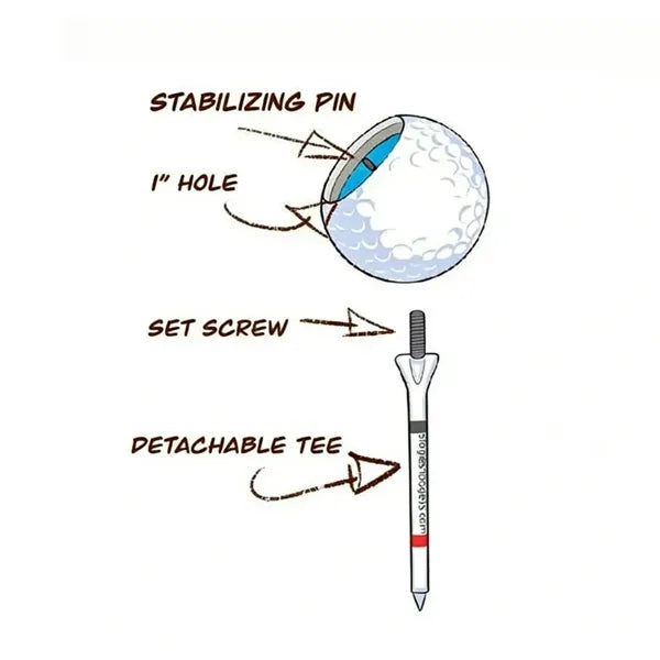 Magnetic Golf Cigar Holder for Sport Lovers.