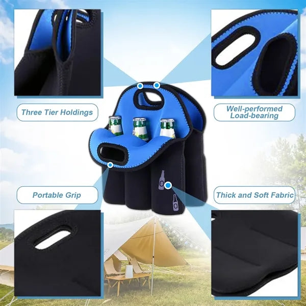Outdoor Insulated Carrier Cooler Bag with Carry Handle