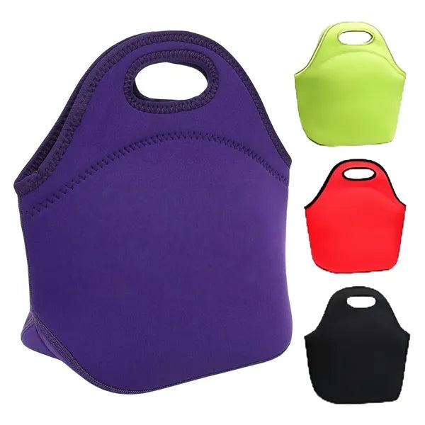 Tote Bag Waterproof with Zipper Grocery Lunch Container