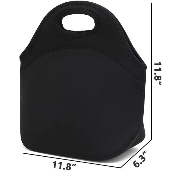 Tote Bag Waterproof with Zipper Grocery Lunch Container
